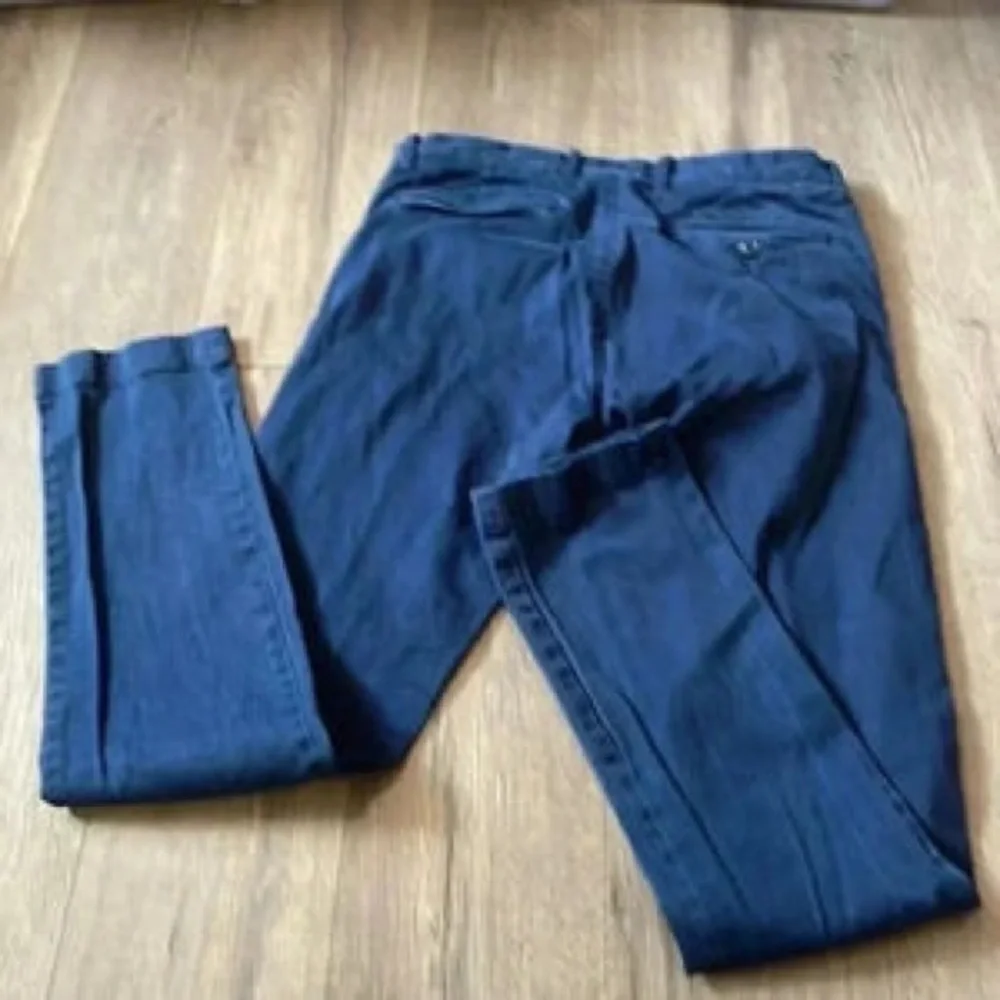 Men's Navy Slim Chino Pants - Classic Everyday Style